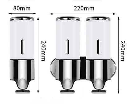 "Dispenza™ – Dispensador 3 en 1 que Ordena y Moderniza tu Baño"