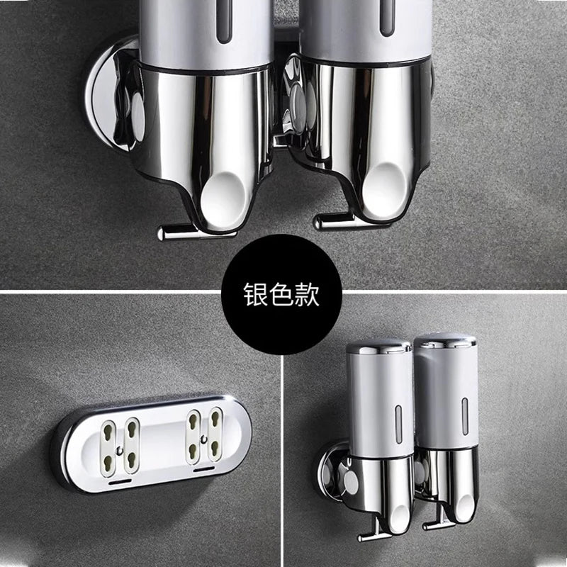 "Dispenza™ – Dispensador 3 en 1 que Ordena y Moderniza tu Baño"