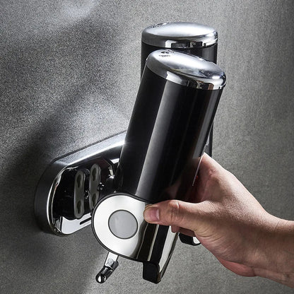 "Dispenza™ – Dispensador 3 en 1 que Ordena y Moderniza tu Baño"
